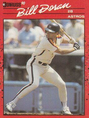 Bill Doran - Donruss 90 Baseball Card
